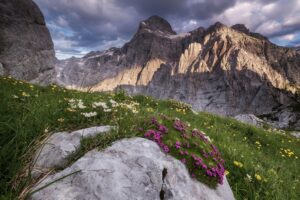Triglav, avtor fotografije Aleš Krivec; Pokljuka